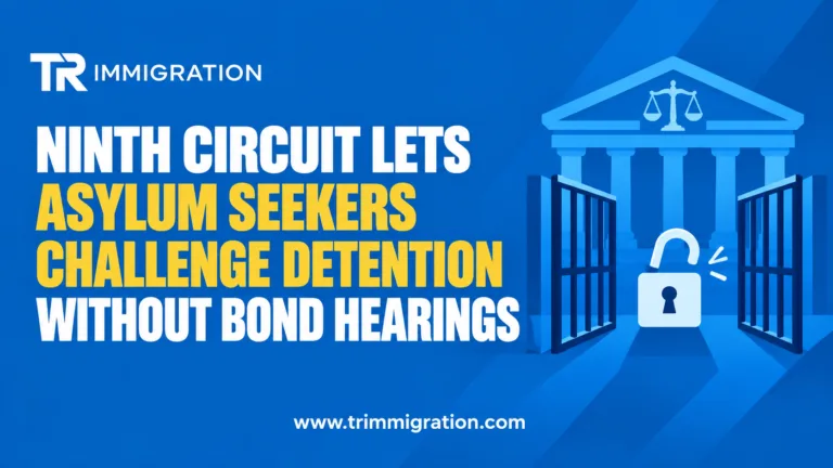 Ninth Circuit lets asylum seekers challenge detention without bond hearings