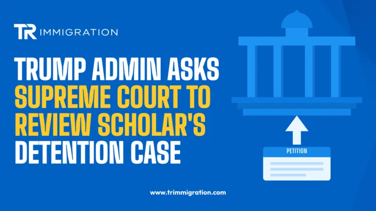 Trump Administration Asks Supreme Court to Review Immigration Detention Case of Georgetown Scholar